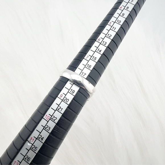 Blue Kyanite Ring Size 8 Sterling Silver 925 Vintage Southwest Style - Picture 7 of 9